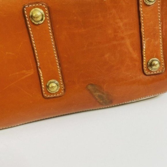 Vintage Dooney & Bourke Tan Pebble Leather Purse - Picture 7 of 10